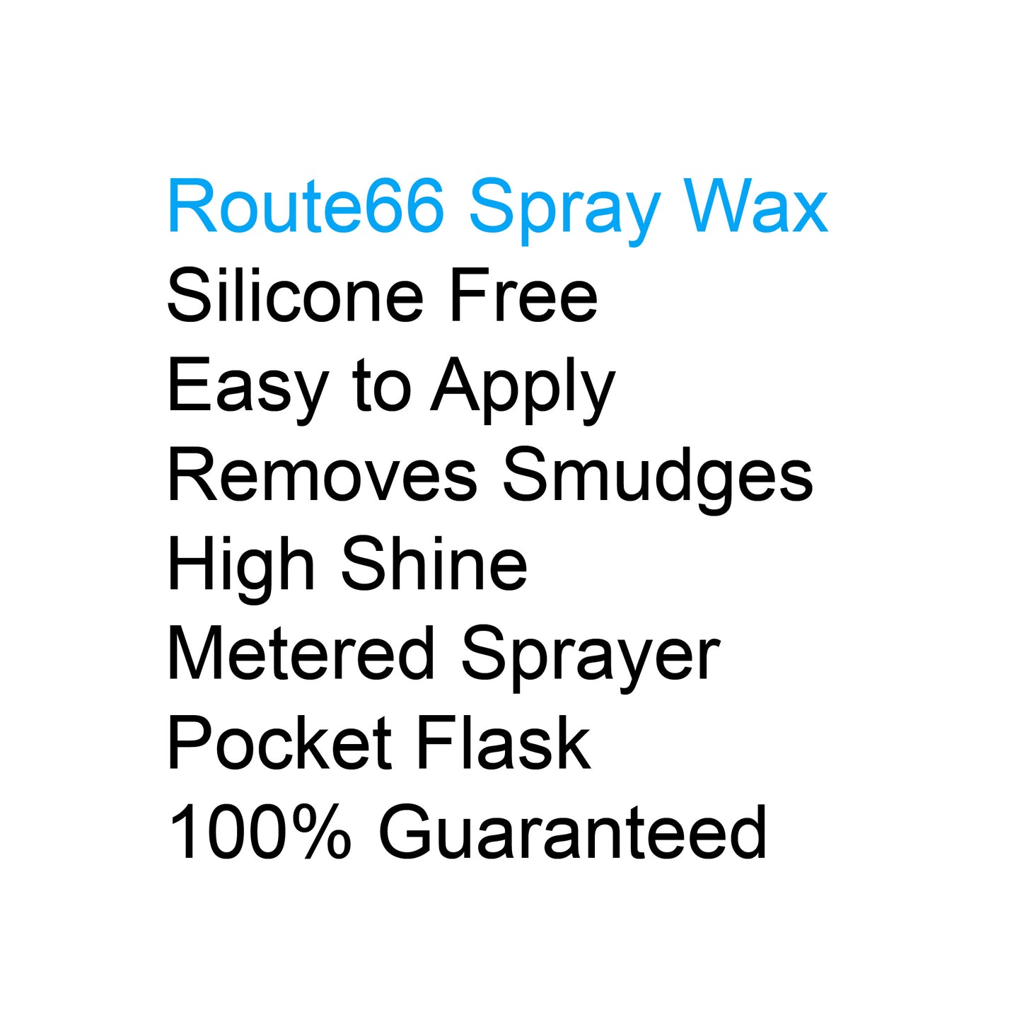 Route66 Spray Wax